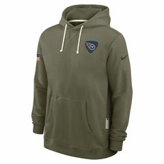 Tennessee Titans Nike 2025 Salute to Service Sideline Standard Issue Dri-FIT Hoodie
