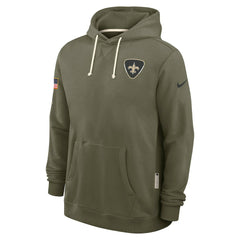 New Orleans Saints Nike 2025 Salute to Service Sideline Standard Issue Dri-FIT Hoodie