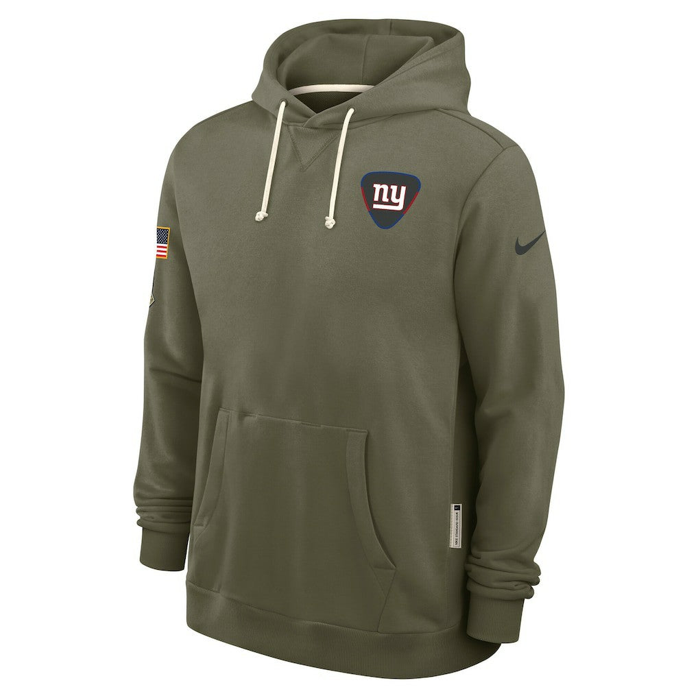 New York Giants Nike 2025 Salute to Service Sideline Standard Issue Dri-FIT Hoodie