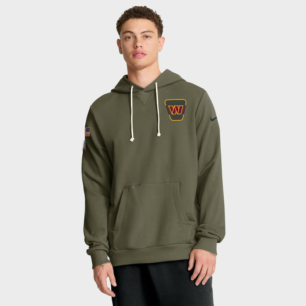 Washington Commanders Nike 2025 Salute to Service Sideline Standard Issue Dri-FIT Hoodie