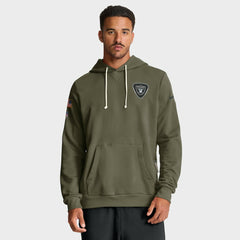 Las Vegas Raiders Nike Big & Tall 2025 Salute to Service Sideline Dominant Force Dri-FIT Hoodie