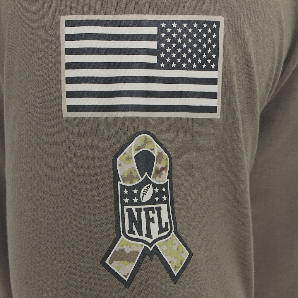 Miami Dolphins Nike 2025 Salute to Service Sideline Long Sleeve T-Shirt