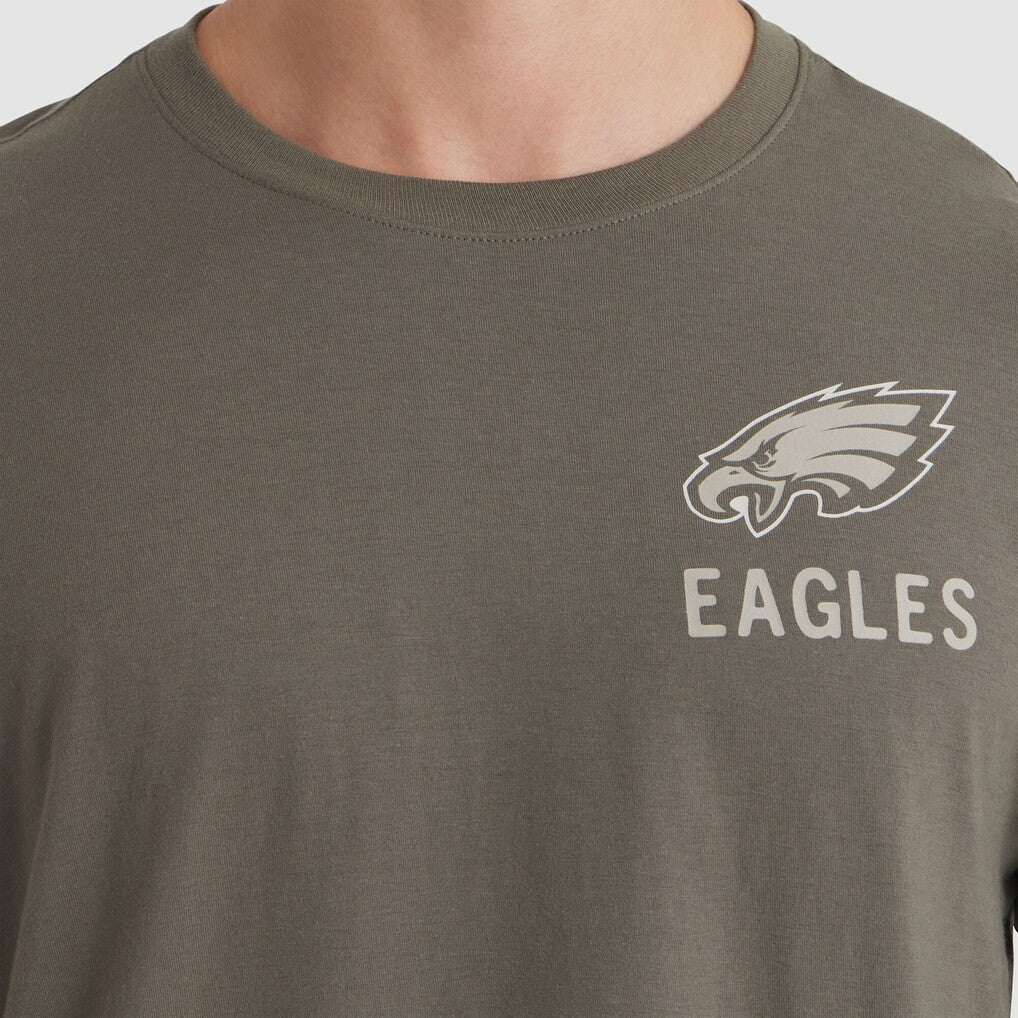 Philadelphia Eagles Nike 2025 Salute to Service Sideline Long Sleeve T-Shirt