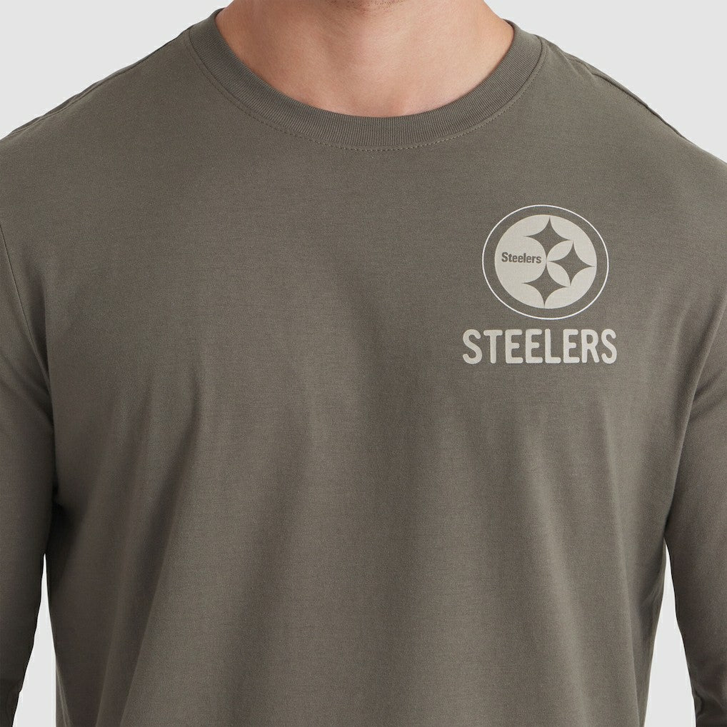 Pittsburgh Steelers Nike 2025 Salute to Service Sideline Long Sleeve T-Shirt