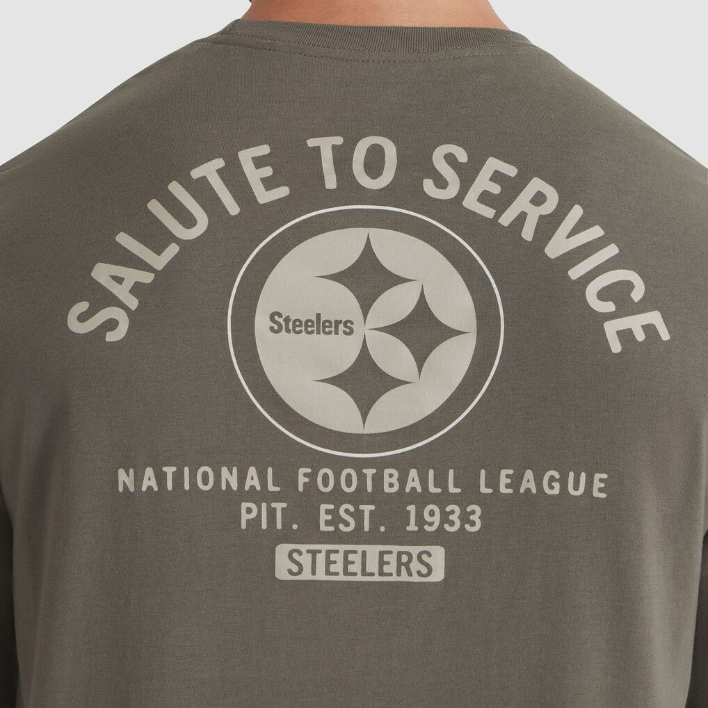 Pittsburgh Steelers Nike 2025 Salute to Service Sideline Long Sleeve T-Shirt