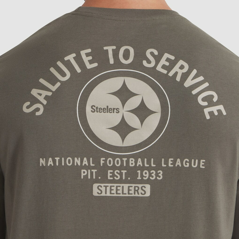 Pittsburgh Steelers Nike 2025 Salute to Service Sideline Long Sleeve T-Shirt
