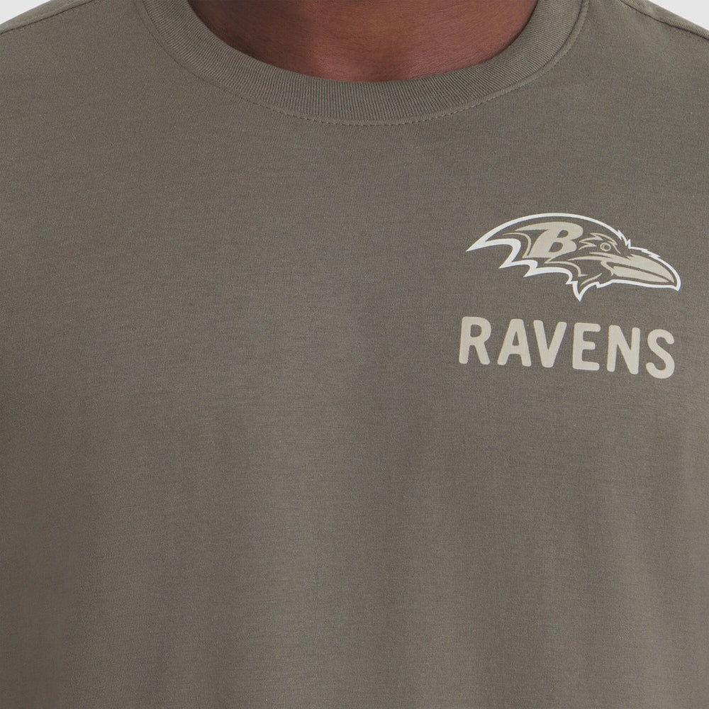 Baltimore Ravens Nike 2025 Salute to Service Sideline Long Sleeve T-Shirt
