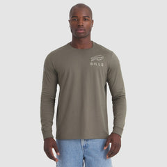 Buffalo Bills Nike 2025 Salute to Service Sideline Long Sleeve T-Shirt