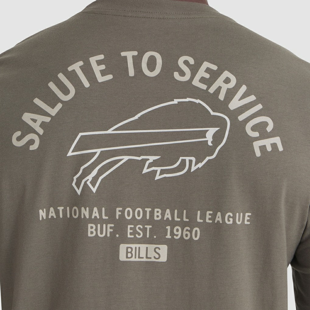 Buffalo Bills Nike 2025 Salute to Service Sideline Long Sleeve T-Shirt