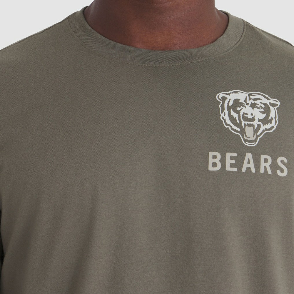 Chicago Bears Nike 2025 Salute to Service Sideline Long Sleeve T-Shirt