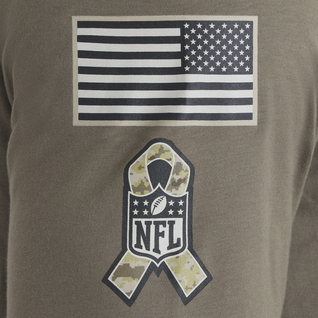Chicago Bears Nike 2025 Salute to Service Sideline Long Sleeve T-Shirt