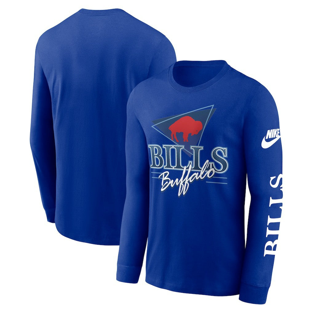 Buffalo Bills Nike Rewind Long Sleeve T-Shirt