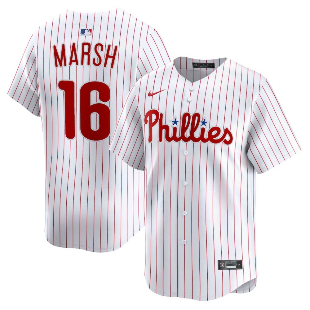 Brandon Marsh Philadelphia Phillies Nike Home Limited Player Jersey | MLB For sale