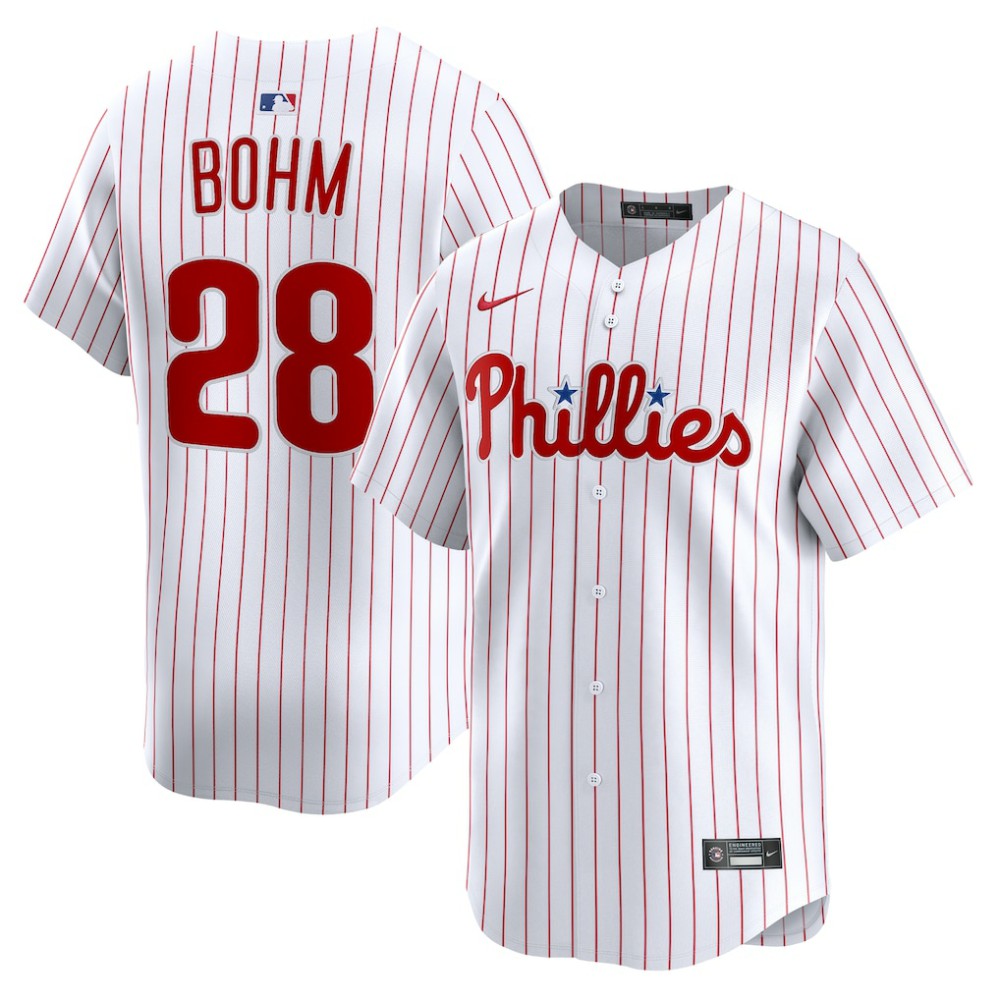Alec Bohm Philadelphia Phillies Nike Home Limited Player Jersey | MLB Sale