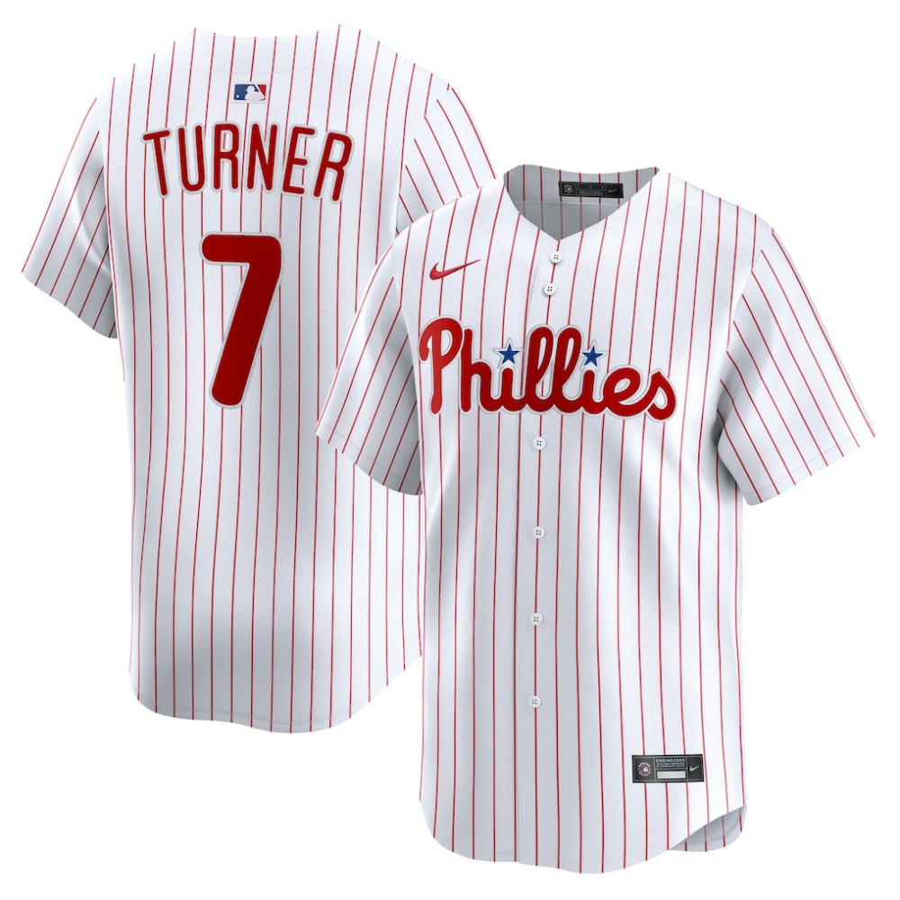 Trea Turner Philadelphia Phillies Nike Home Limited Player Jersey | MLB Discount