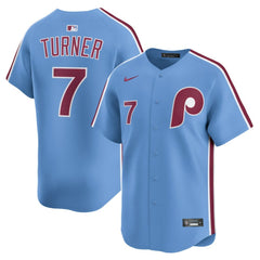 Trea Turner Philadelphia Phillies Nike Alternate Limited Player Jersey | MLB Discount