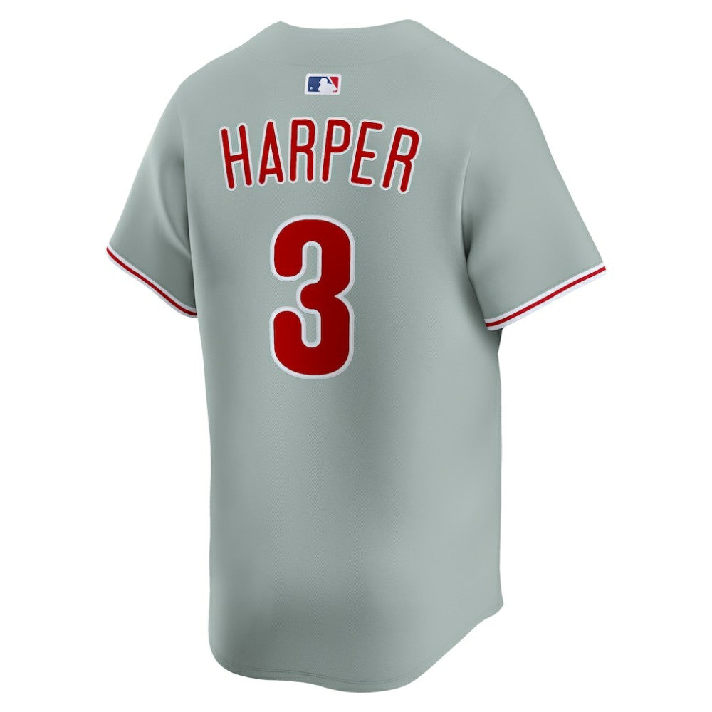 Bryce Harper Philadelphia Phillies Nike Road Limited Player Jersey | MLB Near me