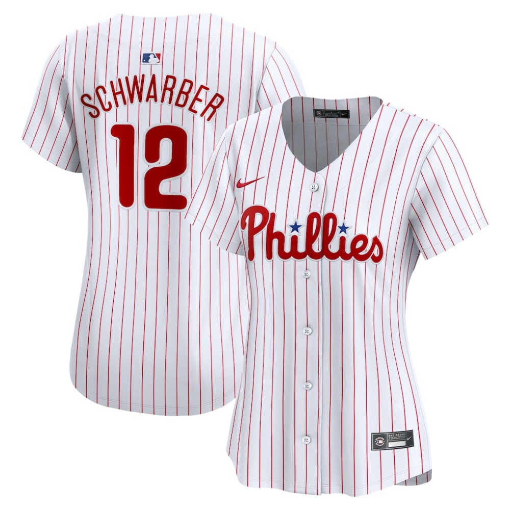 Kyle Schwarber Philadelphia Phillies Nike Women's Home Limited Player Jersey | MLB On Sale