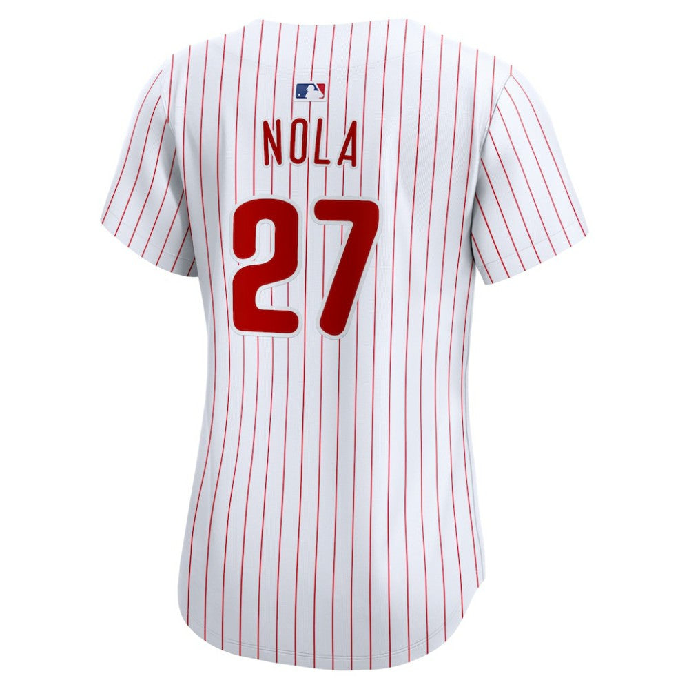 Aaron Nola Philadelphia Phillies Nike Women's Home Limited Player Jersey | MLB Outlet