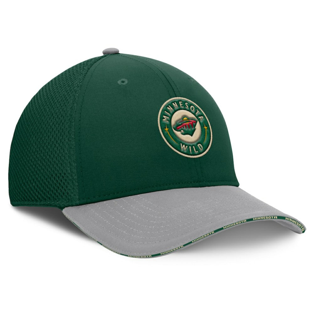 Minnesota Wild Fanatics Fundamentals Span Flex Hat For Sale