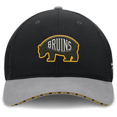 Boston Bruins Fanatics Fundamentals Span Flex Hat For Sale