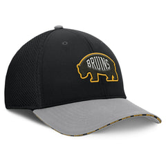 Boston Bruins Fanatics Fundamentals Span Flex Hat For Sale