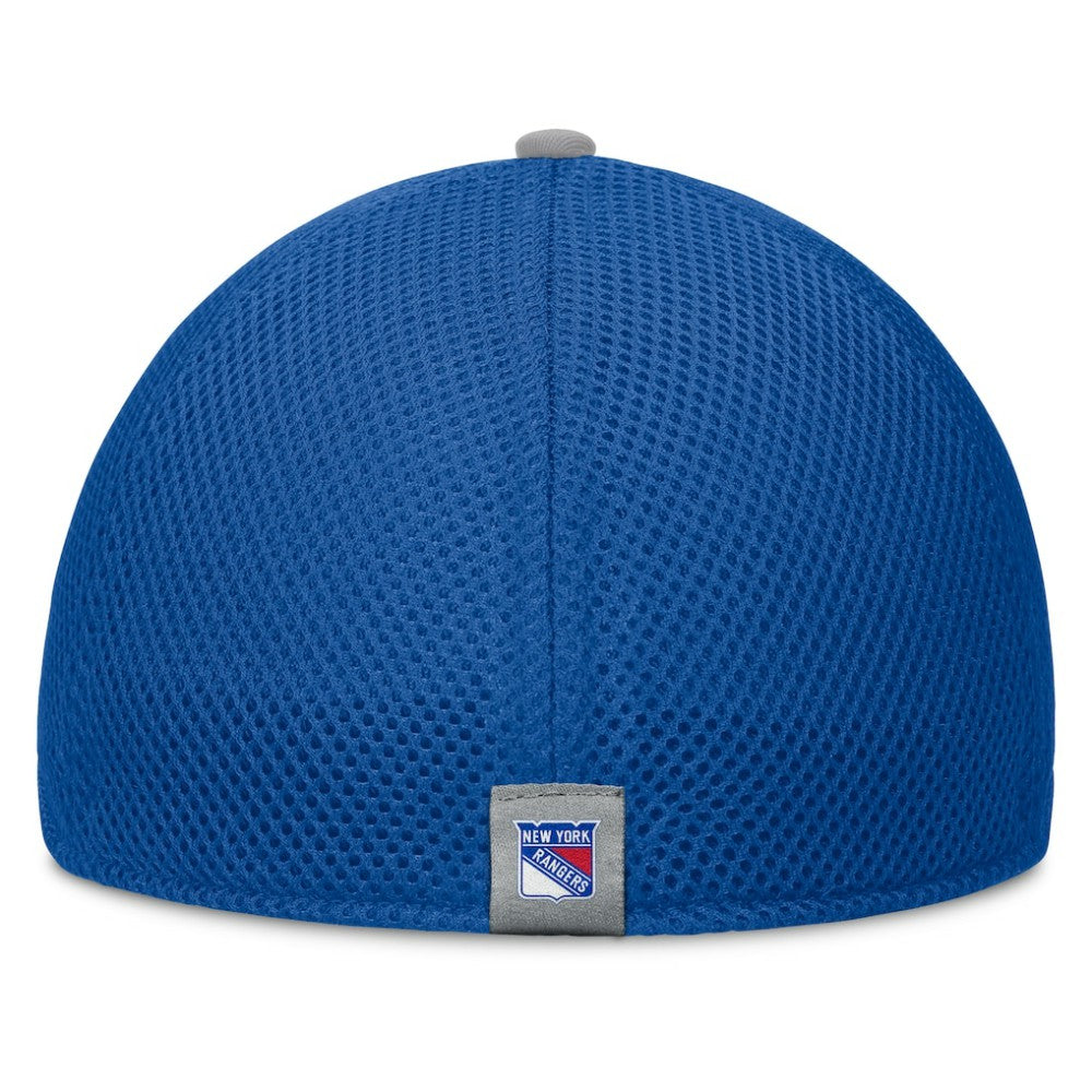 New York Rangers Fanatics Fundamentals Span Flex Hat Outlet
