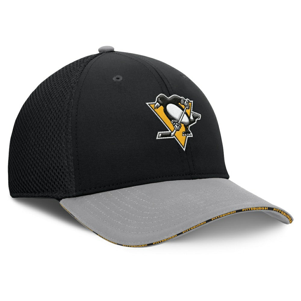 Pittsburgh Penguins Fanatics Fundamentals Span Flex Hat Online
