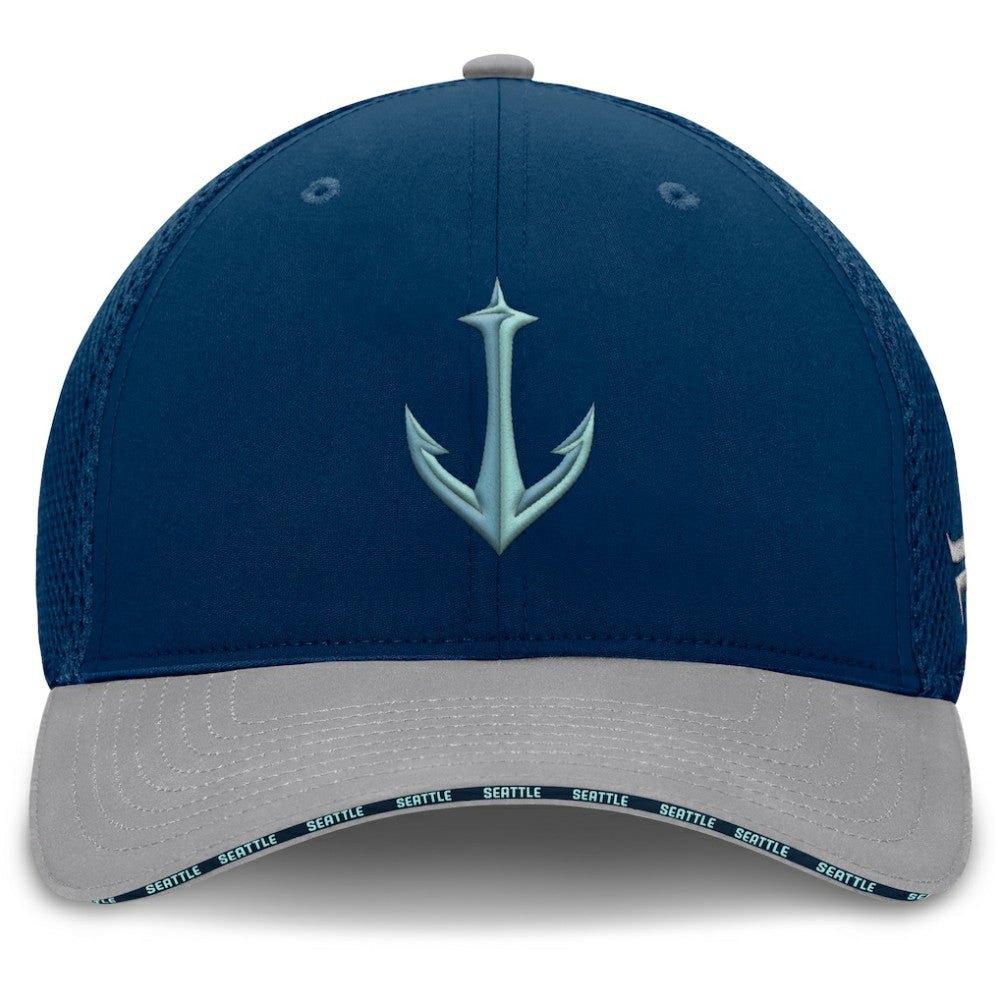 Seattle Kraken Fanatics Fundamentals Span Flex Hat Discount