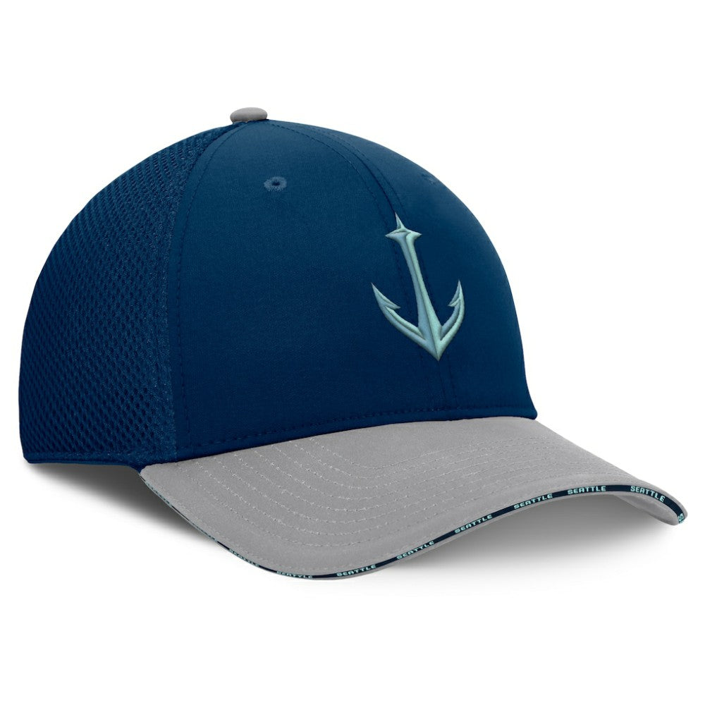 Seattle Kraken Fanatics Fundamentals Span Flex Hat Discount