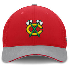 Chicago Blackhawks Fanatics Fundamentals Span Flex Hat On Sale