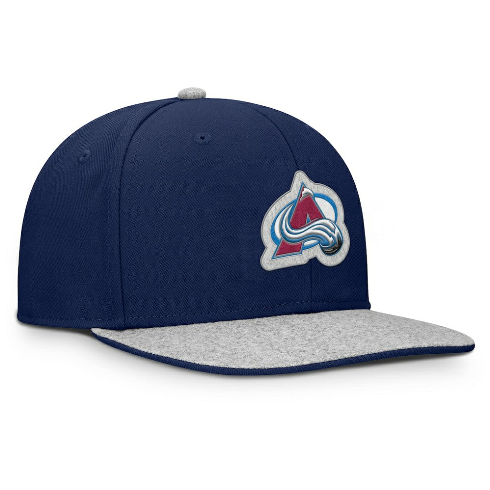 Colorado Avalanche Fanatics Fundamentals Loden Snapback Hat Discount