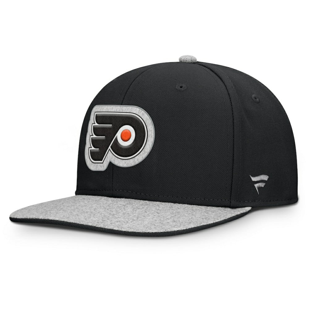 Philadelphia Flyers Fanatics Fundamentals Loden Snapback Hat Online