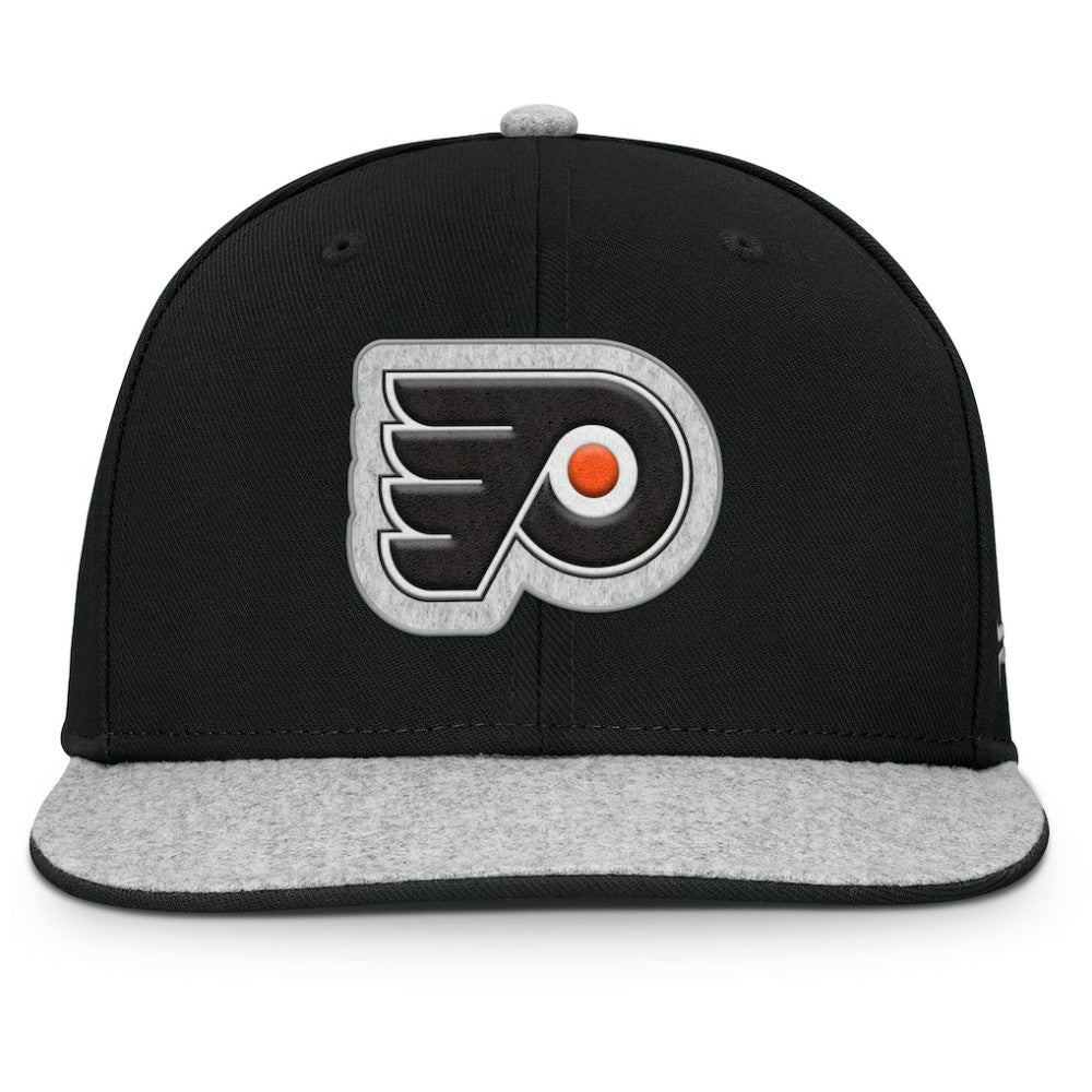 Philadelphia Flyers Fanatics Fundamentals Loden Snapback Hat Online