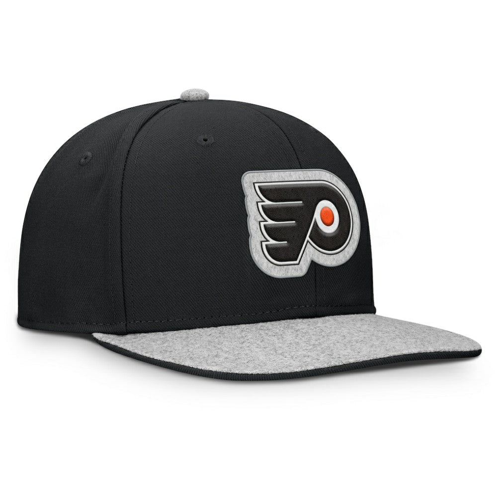 Philadelphia Flyers Fanatics Fundamentals Loden Snapback Hat Online