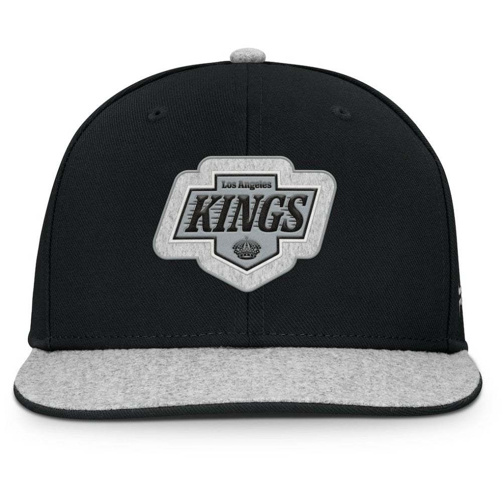 Los Angeles Kings Fanatics Fundamentals Loden Snapback Hat Online