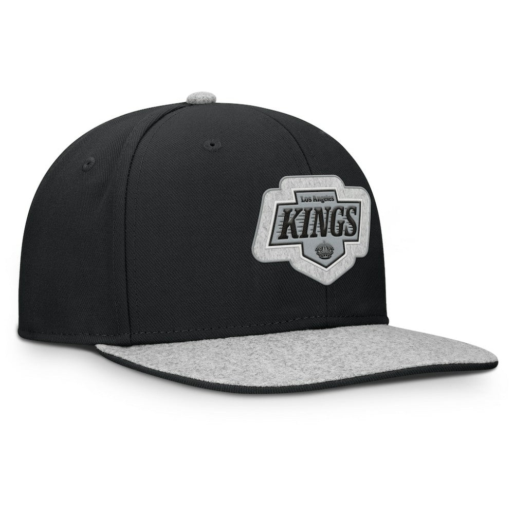 Los Angeles Kings Fanatics Fundamentals Loden Snapback Hat Online