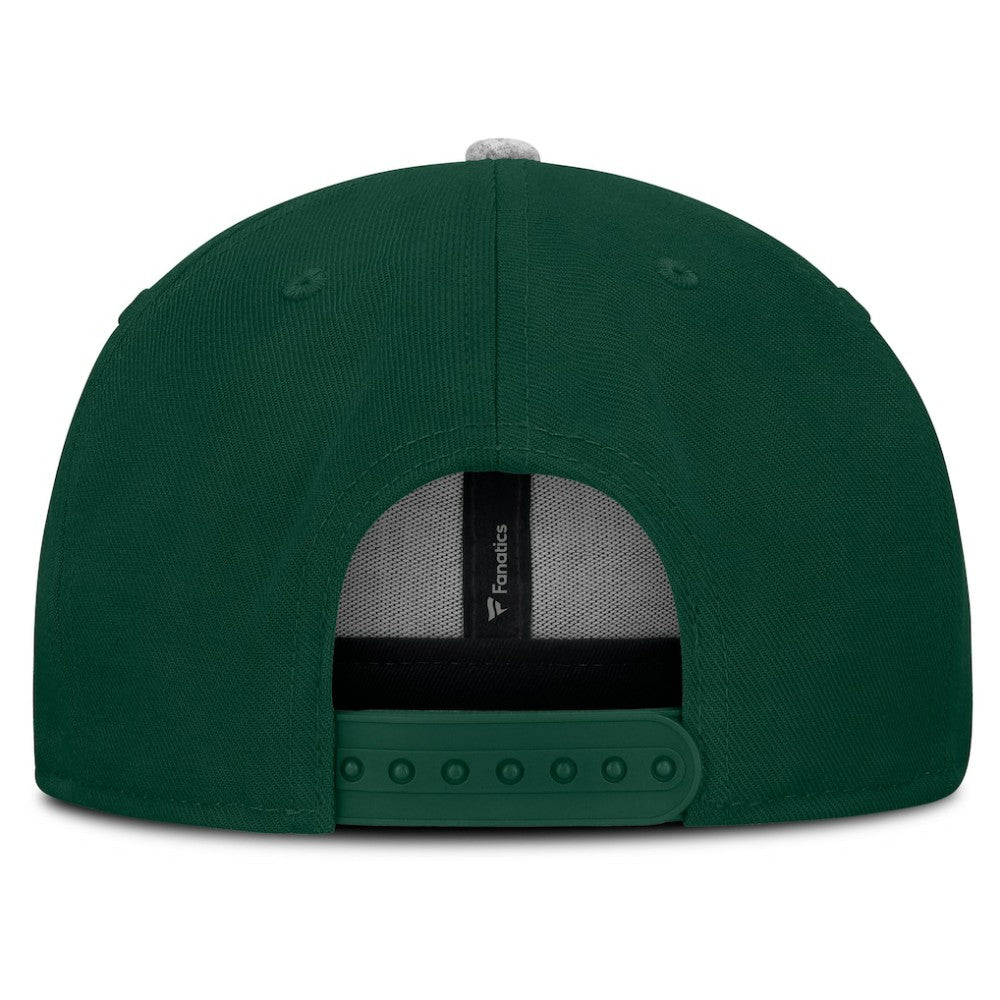 Minnesota Wild Fanatics Fundamentals Loden Snapback Hat Online