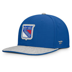 New York Rangers Fanatics Fundamentals Loden Snapback Hat Discount
