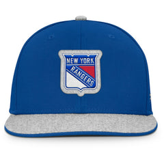 New York Rangers Fanatics Fundamentals Loden Snapback Hat Discount