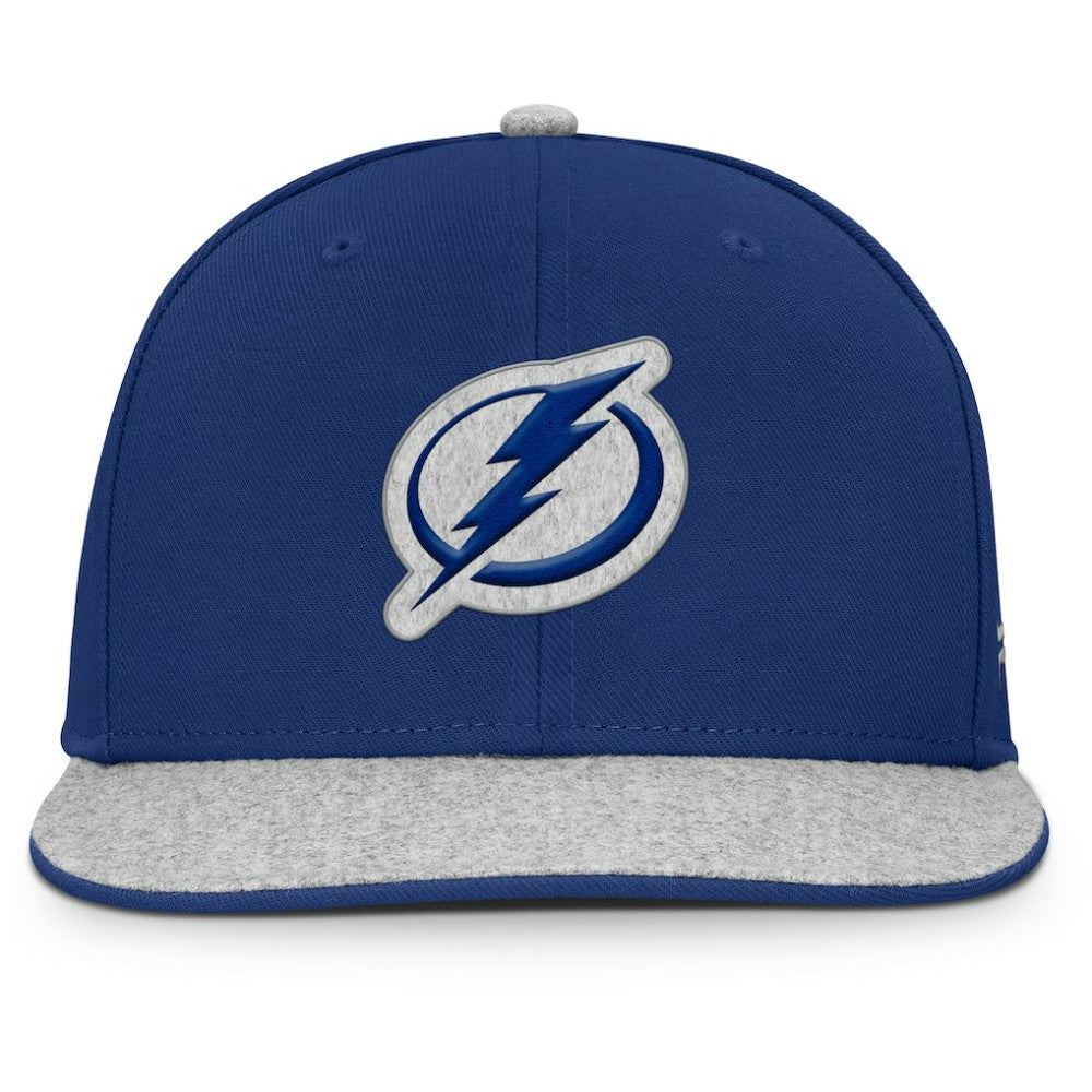 Tampa Bay Lightning Fanatics Fundamentals Loden Snapback Hat For Sale