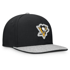 Pittsburgh Penguins Fanatics Fundamentals Loden Snapback Hat For Sale
