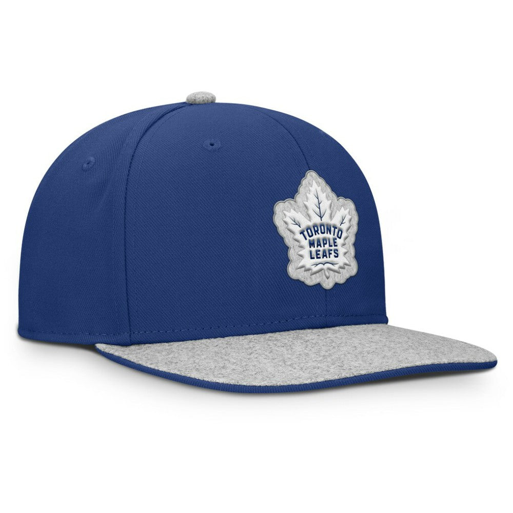 Toronto Maple Leafs Fanatics Fundamentals Loden Snapback Hat Outlet