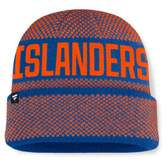 New York Islanders Fanatics Fundamentals Shelter Cuffed Knit Hat Discount