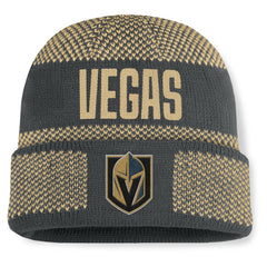 Vegas Golden Knights Fanatics Fundamentals Shelter Cuffed Knit Hat Online