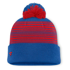 New York Rangers Fanatics Fundamental Spirit Cuffed Pom Knit Hat Online