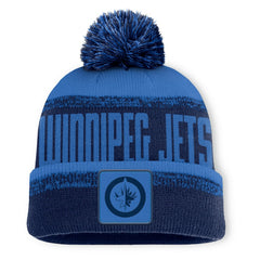 Winnipeg Jets Fanatics Fundamentals Thrive Cuffed Knit Hat with Pom Online