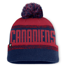 Montreal Canadiens Fanatics Fundamentals Thrive Cuffed Knit Hat with Pom Online