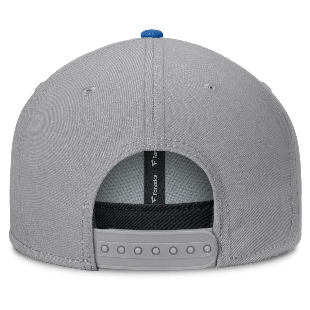 New York Rangers Fanatics Fundamentals Duo Split Logo Snapback Hat Sale