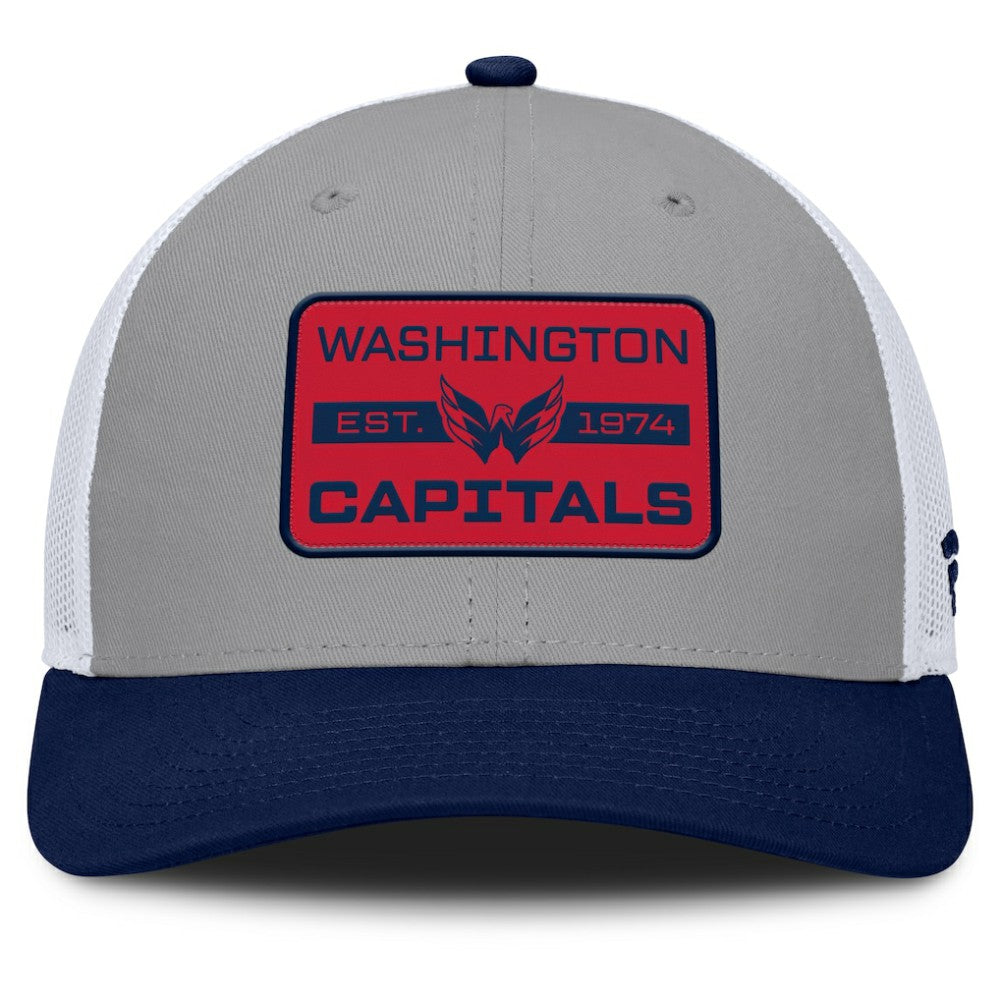 Washington Capitals Fanatics Fundamental Adapt Trucker Adjustable Hat Online